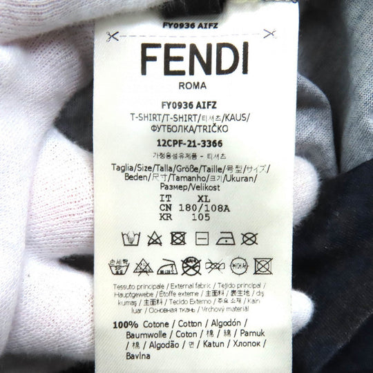 FENDI Short sleeve T-shirt FY0936 cotton multicolor XL