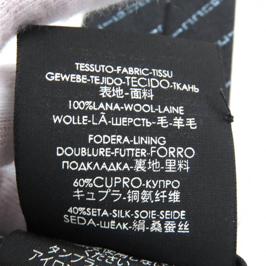 GUCCI tie Main: 100% wool, Lining: 60% cupra, Lining: 40% silk Dark gray mens Used Authentic