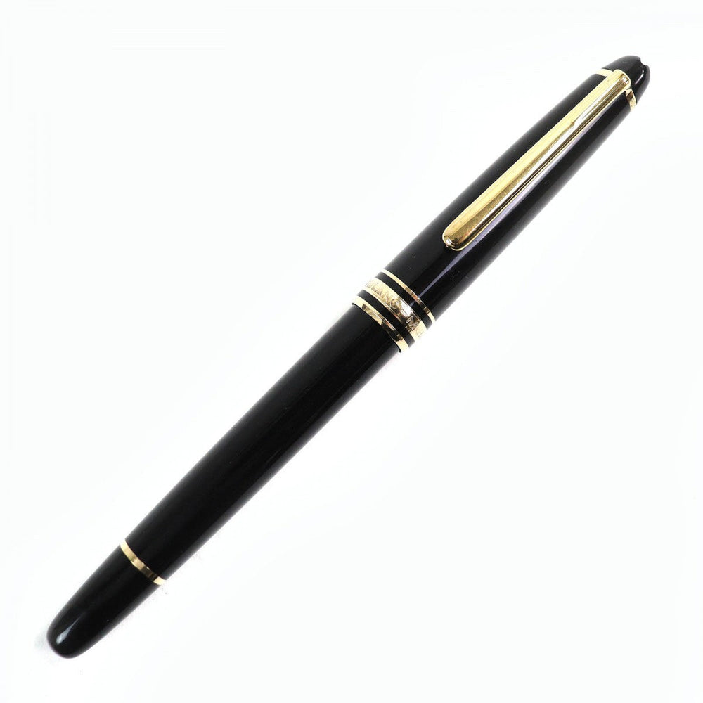 MONTBLANC Ballpoint pen Resin, Gold Plated black Meisterstck Classic mens Used Authentic