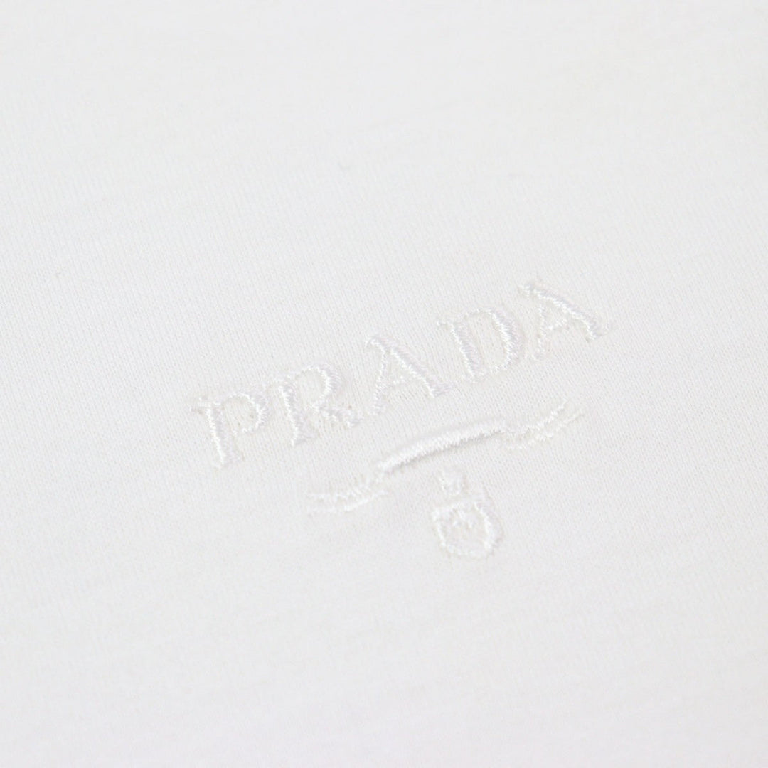 PRADA Short sleeve T-shirt UJN884 Main: 100% cotton white mens XS Used Authentic