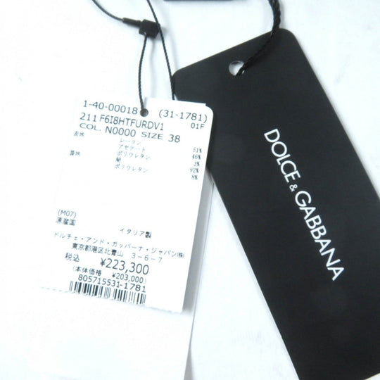 DOLCE&GABBANA one piece Rayon black 38
