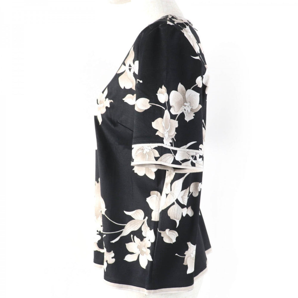 LEONARD FASHION Short sleeve T-shirt cotton black 42