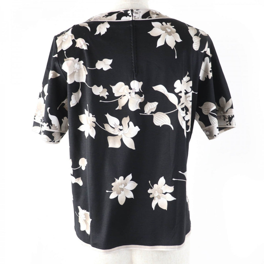 LEONARD FASHION Short sleeve T-shirt cotton black 42