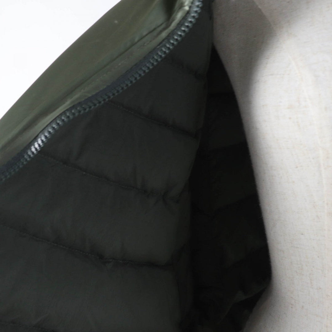 TATRAS Down jacket LTA20A4692 Main: 100% nylon, Filling: 90% down, Filling: 10% feather, Lining: 100% nylon, Fur: raccoon khaki MALE Women Used Authentic