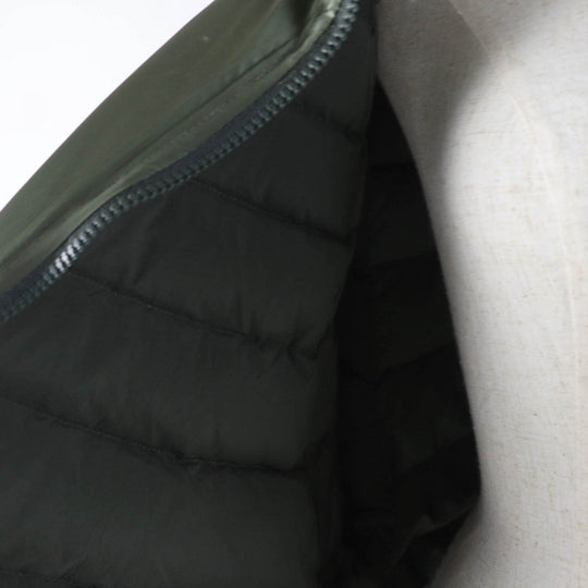 TATRAS Down jacket LTA20A4692 Main: 100% nylon, Filling: 90% down, Filling: 10% feather, Lining: 100% nylon, Fur: raccoon khaki MALE Women Used Authentic