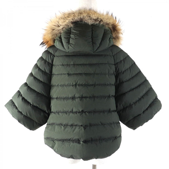 TATRAS Down jacket LTA20A4692 Main: 100% nylon, Filling: 90% down, Filling: 10% feather, Lining: 100% nylon, Fur: raccoon khaki MALE Women Used Authentic