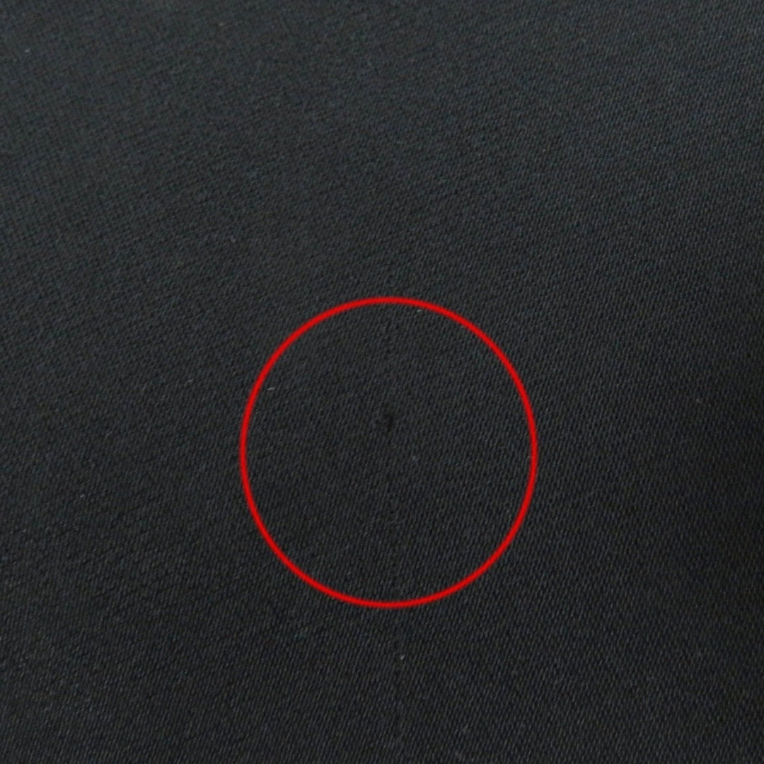 YOKO CHAN blouse YCB-219-127 Main: 100% polyester, Part: 100% cupra black Women 38 Used Authentic