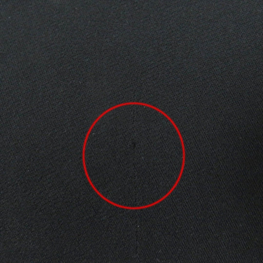 YOKO CHAN blouse YCB-219-127 Main: 100% polyester, Part: 100% cupra black Women 38 Used Authentic