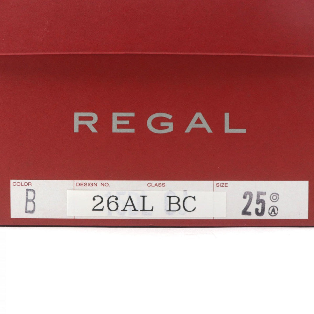 REGAL Leather shoes Main: Leather black mens 25 Used Authentic