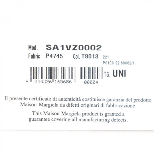 Maison Margiela Shoulder Bag SA1VZ002 Main: Leather black mens Used Authentic