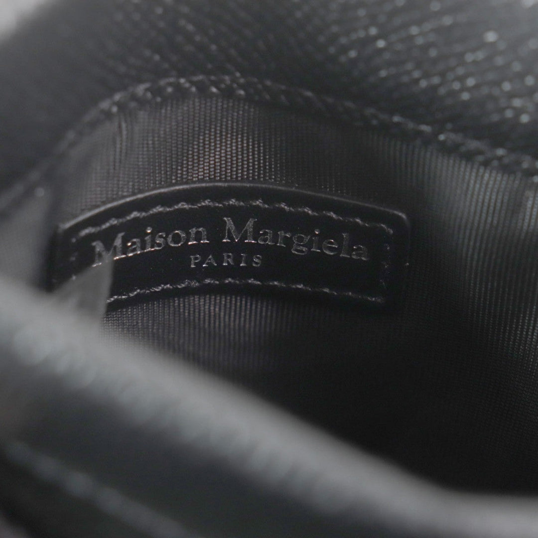 Maison Margiela Shoulder Bag SA1VZ002 Main: Leather black mens Used Authentic