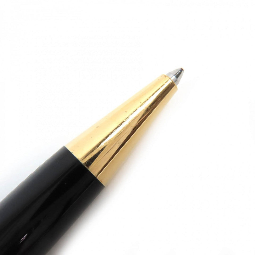 MONTBLANC Ballpoint pen Resin, Gold Plated black Meisterstck Classic mens Used Authentic
