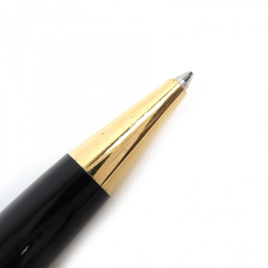 MONTBLANC Ballpoint pen Resin, Gold Plated black Meisterstck Classic mens Used Authentic