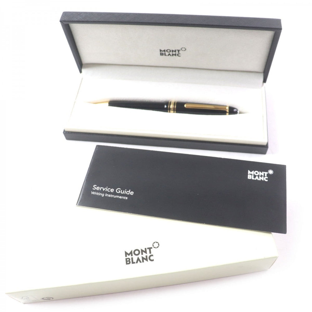 MONTBLANC Ballpoint pen 10456 Precious resin black Meisterstckle Grand mens Used Authentic
