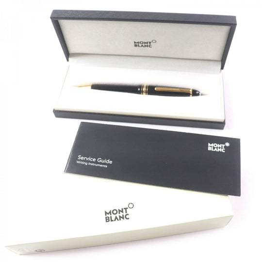 MONTBLANC Ballpoint pen 10456 Precious resin black Meisterstckle Grand mens Used Authentic