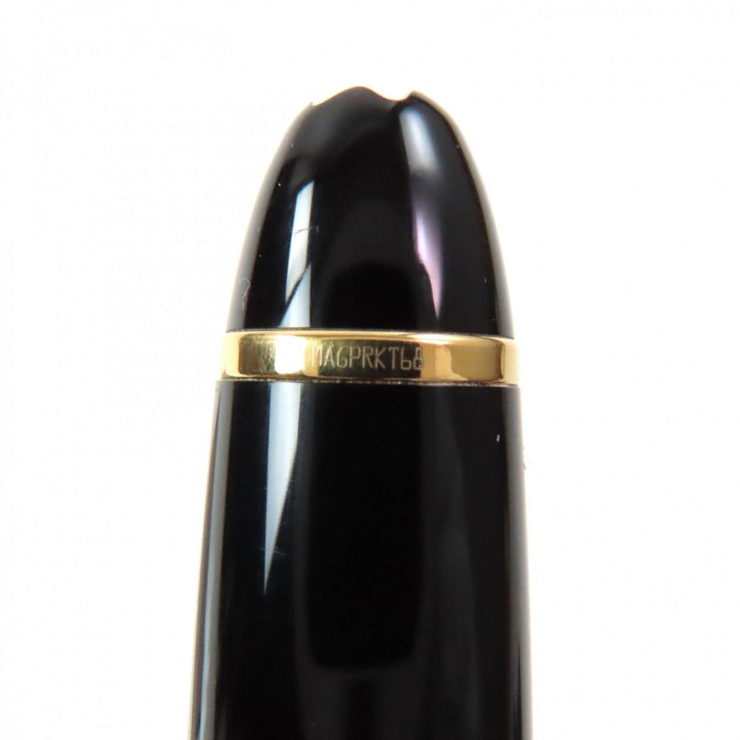 MONTBLANC Ballpoint pen 10456 Precious resin black Meisterstckle Grand mens Used Authentic