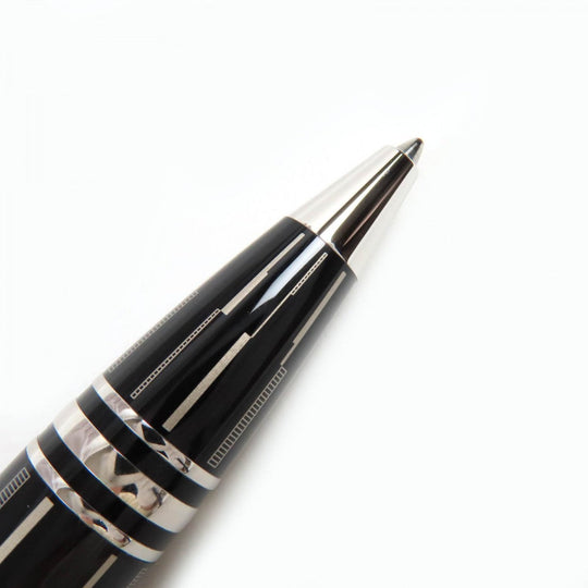 MONTBLANC Ballpoint pen Black Precious Rubbed Gin black Starwalker Black Mystery mens Used Authentic