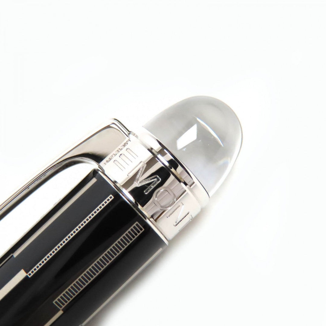 MONTBLANC Ballpoint pen Black Precious Rubbed Gin black Starwalker Black Mystery mens Used Authentic
