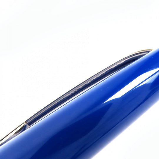 MONTBLANC Ballpoint pen Blue precious resin blue Cruise collection mens Used Authentic