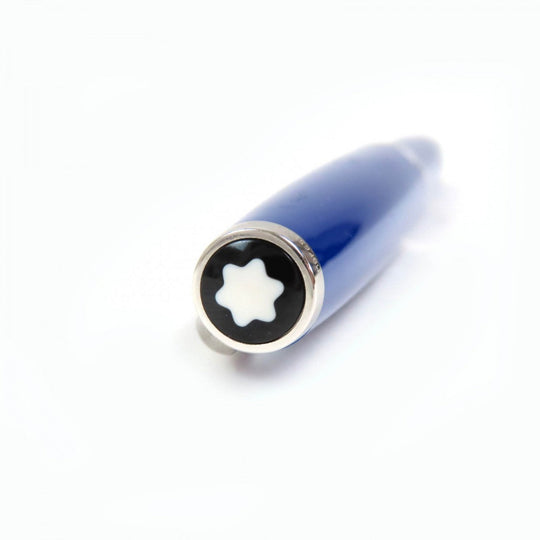 MONTBLANC Ballpoint pen Blue precious resin blue Cruise collection mens Used Authentic