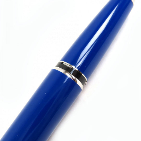 MONTBLANC Ballpoint pen Blue precious resin blue Cruise collection mens Used Authentic