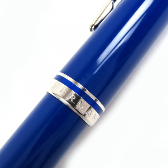 MONTBLANC Ballpoint pen Blue precious resin blue Cruise collection mens Used Authentic