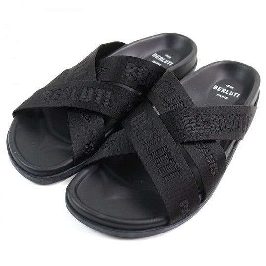 Berluti Sandals Main: Rubber black Egio mens Sizes available (listed under country of origin) Used Authentic
