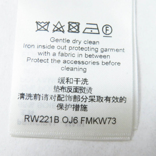 LOUIS VUITTON Tank top Main: 65% silk, 32% nylon, 3% polyurethane Black red Women S Used Authentic