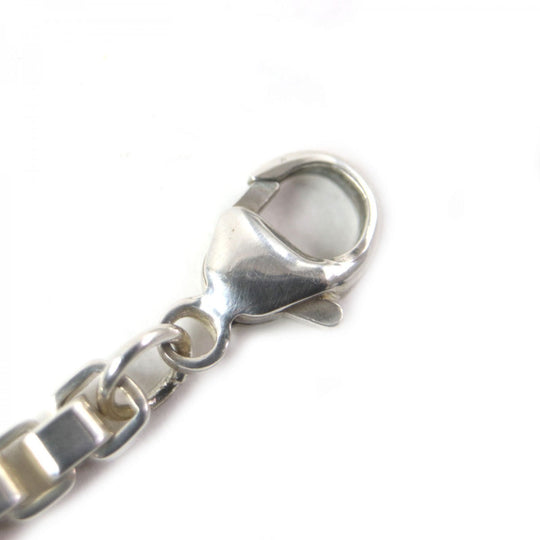 TIFFANY&Co. bracelet Main�FSV925 Silver Venetian Link ID 2004 mens Used Authentic