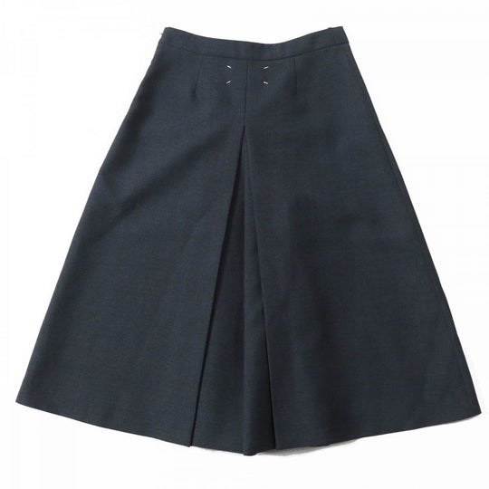 Maison Margiela Pants S51MA0463 Main: 55% polyester, Main: 45% wool, Main: 100% cotton, Lining: 100% rayon Charcoal gray Women 40 Used Authentic