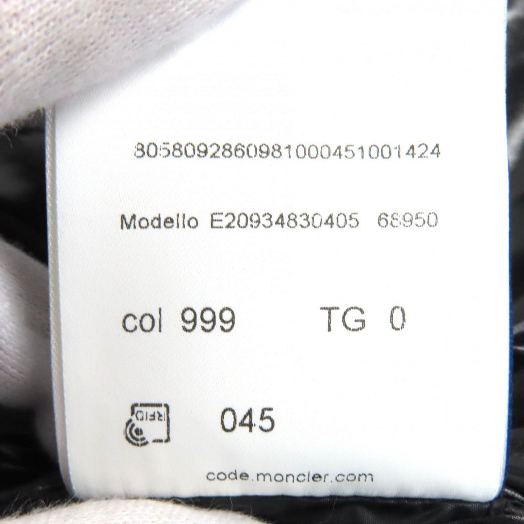 MONCLER Down vest Nylon black GHANY GILET zero