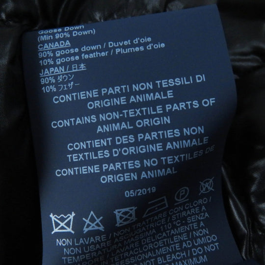 Herno Down jacket PI0969D Outer: 90% polyester, Outer: 10% polyurethane, Outer: 100% nylon, Filling: 90% down, Filling: 10% feather black Women 40 Used Authentic