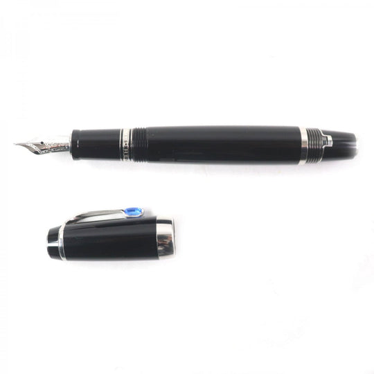 MONTBLANC fountain pen 14K Black Silver Boheme