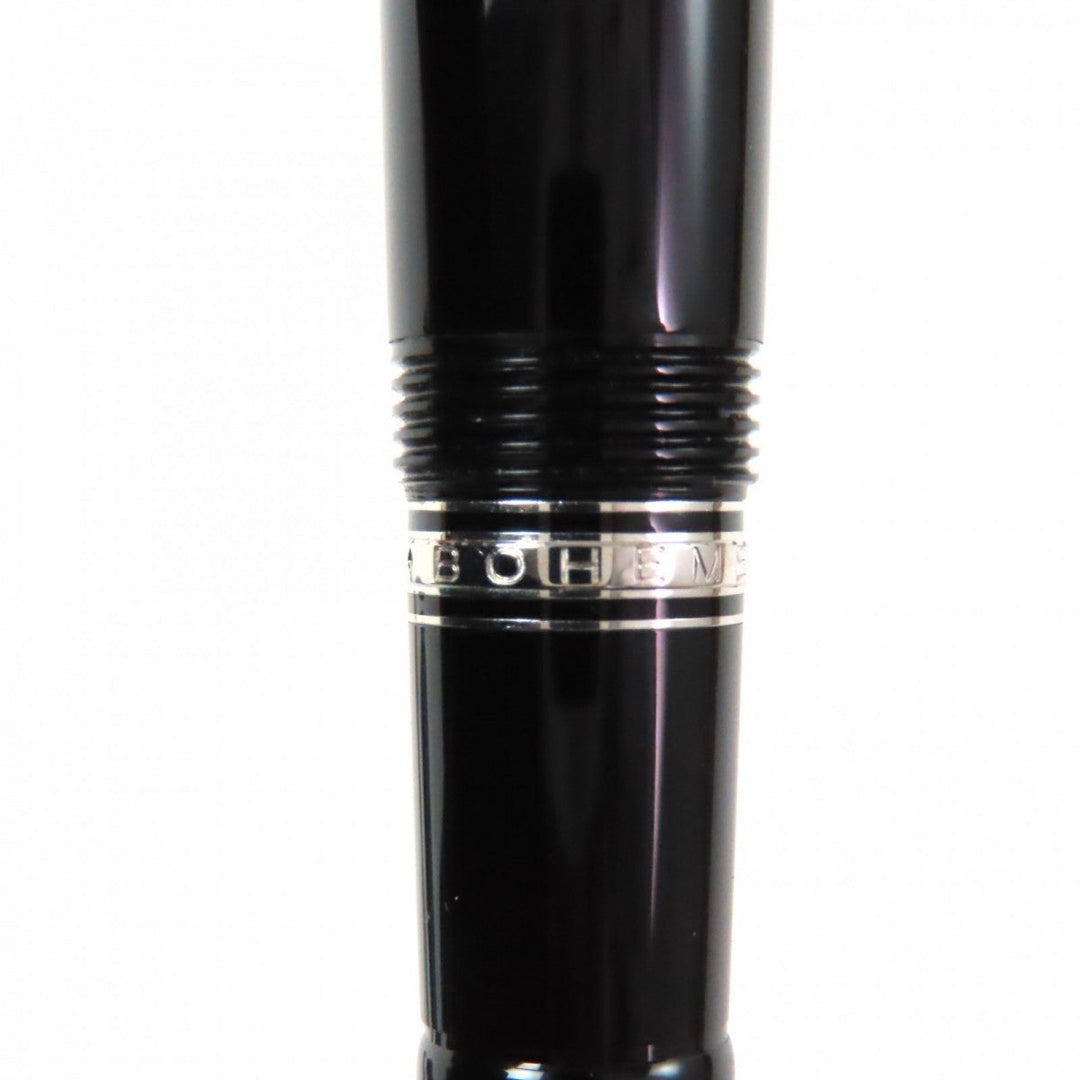 MONTBLANC fountain pen 14K Black Silver Boheme