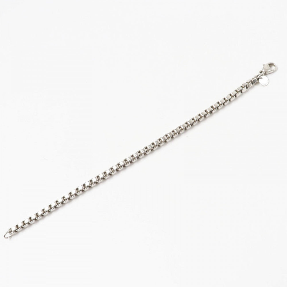 TIFFANY&Co. bracelet Main�FSV925 Silver Venetian ruble Rubbed t Women Used Authentic