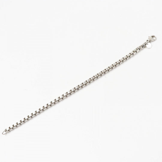 TIFFANY&Co. bracelet Main�FSV925 Silver Venetian ruble Rubbed t Women Used Authentic