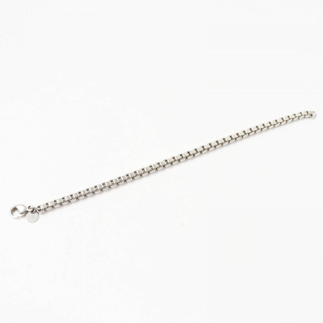 TIFFANY&Co. bracelet Main�FSV925 Silver Venetian ruble Rubbed t Women Used Authentic