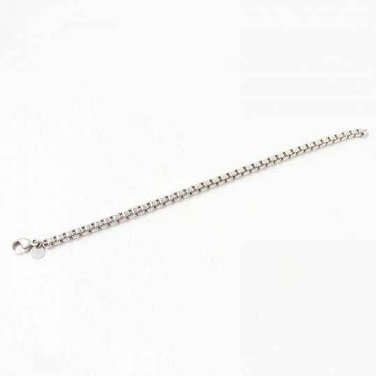 TIFFANY&Co. bracelet Main�FSV925 Silver Venetian ruble Rubbed t Women Used Authentic