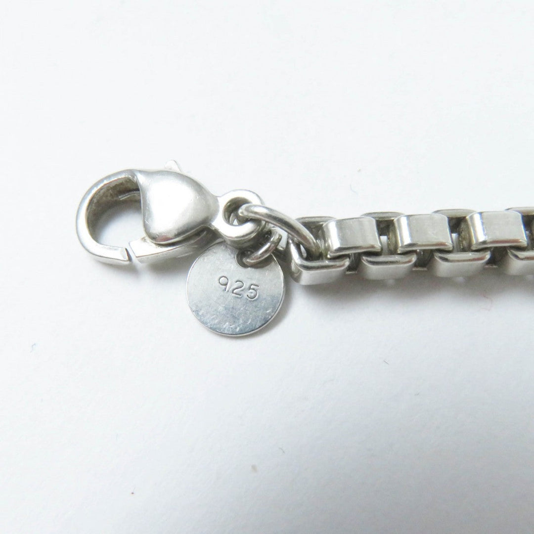 TIFFANY&Co. bracelet Main�FSV925 Silver Venetian ruble Rubbed t Women Used Authentic