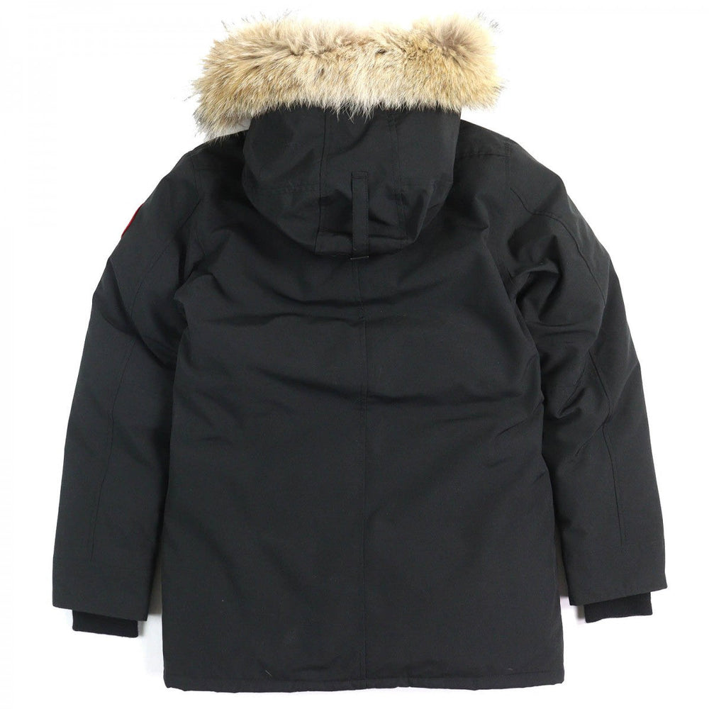 CANADA GOOSE Down jacket 3438JM Outer: 85% polyester, Outer: 15% cotton, Lining: 100% nylon, Part: 98% acrylic, Part: 2% polyester black JASPER PARKA Jasper Parka mens S Used Authentic