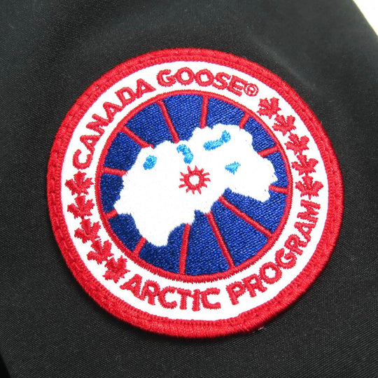 CANADA GOOSE Down jacket 3438JM Outer: 85% polyester, Outer: 15% cotton, Lining: 100% nylon, Part: 98% acrylic, Part: 2% polyester black JASPER PARKA Jasper Parka mens S Used Authentic