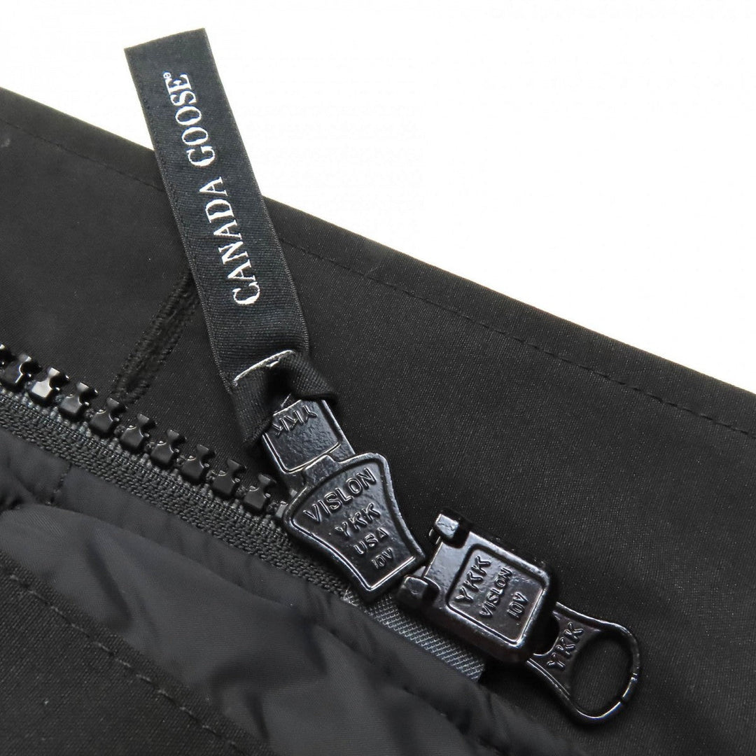 CANADA GOOSE Down jacket 3438JM Outer: 85% polyester, Outer: 15% cotton, Lining: 100% nylon, Part: 98% acrylic, Part: 2% polyester black JASPER PARKA Jasper Parka mens S Used Authentic