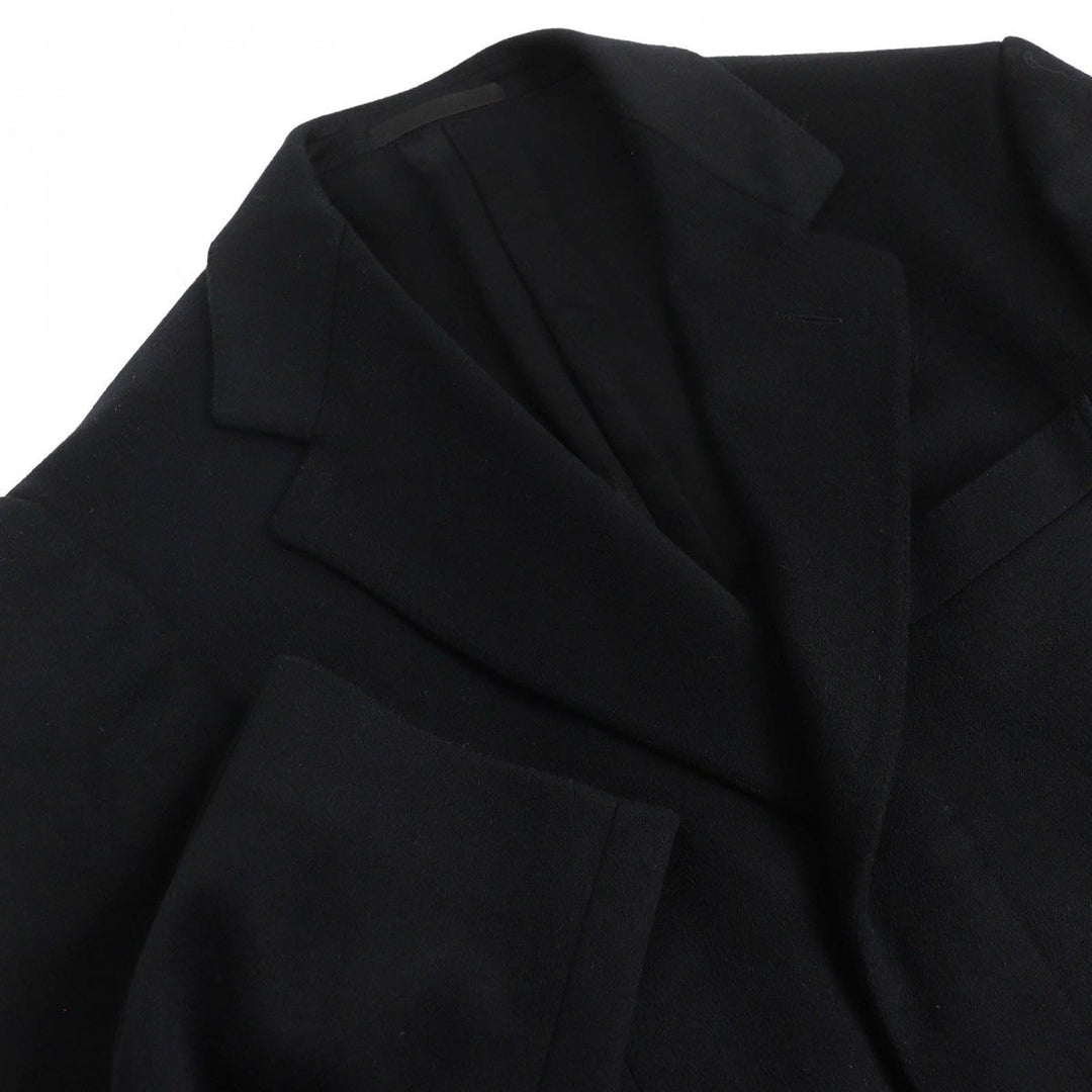 GUCCI Chester coat Outer: 100% wool, Lining: 60% rayon, Lining: 40% cotton black mens 50 Used Authentic