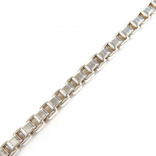 TIFFANY&Co. bracelet Main�FAG925 Silver Venetian bracelet mens Used Authentic