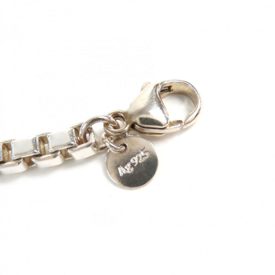 TIFFANY&Co. bracelet Main�FAG925 Silver Venetian bracelet mens Used Authentic