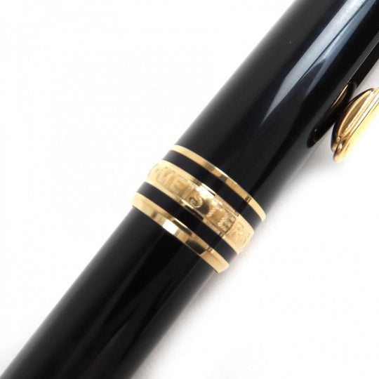 MONTBLANC Ballpoint pen Black Precious Rubbed Gin black Meisterstck Classic mens Used Authentic