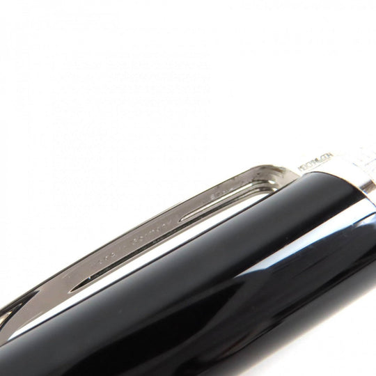 MONTBLANC Ballpoint pen Black Precious Rubbed Gin black Starwalker Due mens Used Authentic