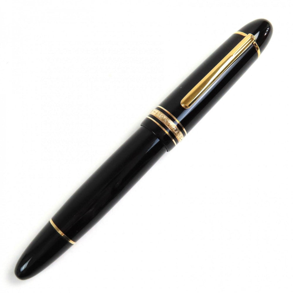 MONTBLANC fountain pen Pen tip: 18K Black gold Meisterstck NO.149 mens Used Authentic