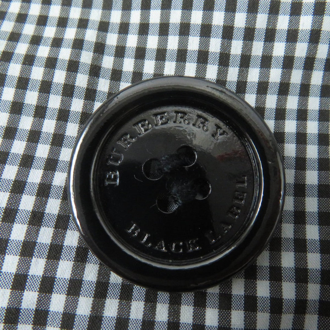 BURBERRY BLACK LABEL trench coat cotton Black Women 38 Used Authentic