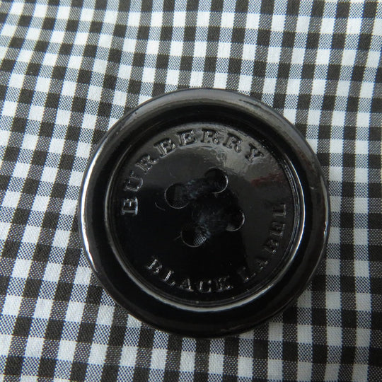 BURBERRY BLACK LABEL trench coat cotton Black Women 38 Used Authentic